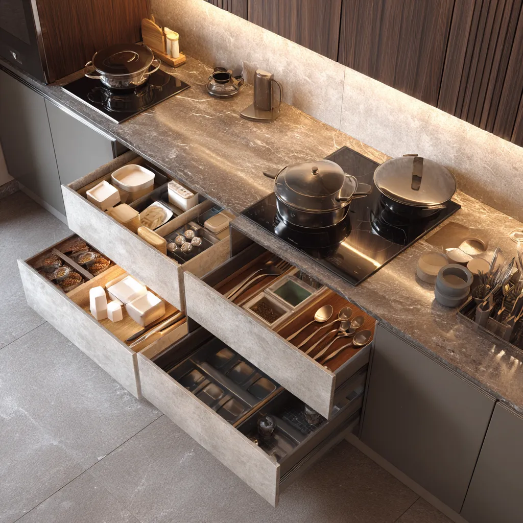 Deep Drawer Ideas for Pots, Dishes, and Bulky Kitchen Items